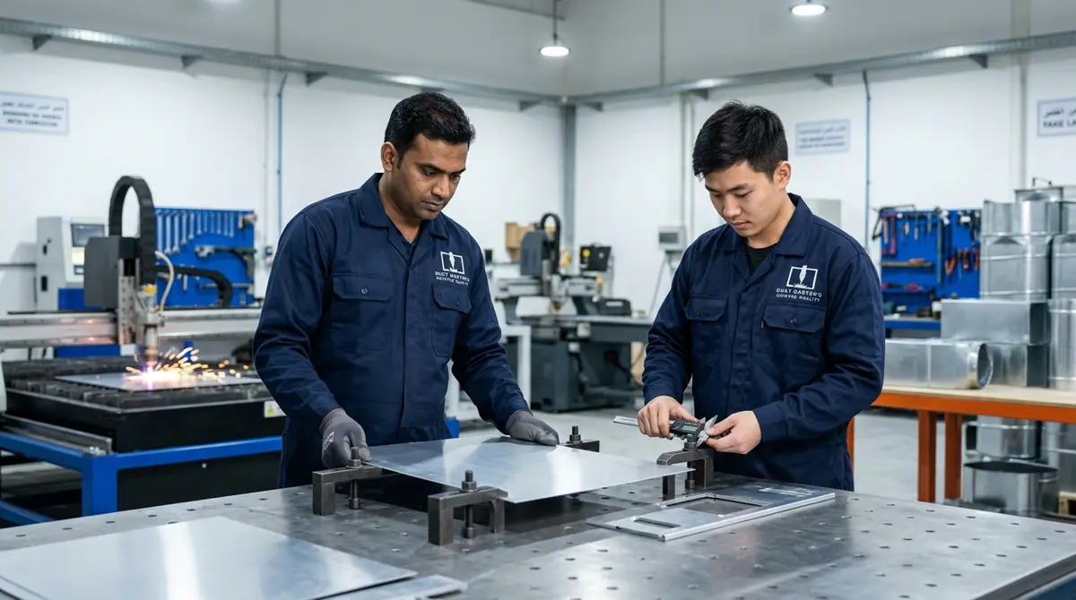 Custom Industrial Fabrication by Duct Masters