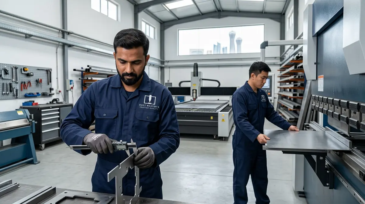 Duct Masters fabrication workshop
